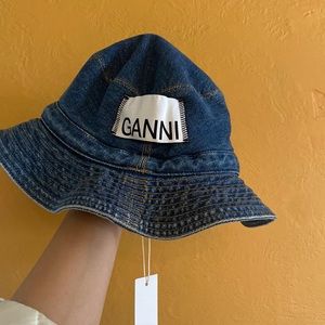 Ganni Denim Bucket Hat